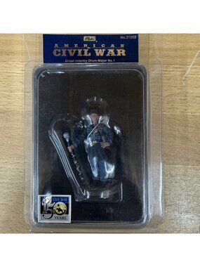 W. Britain 31202 Union Infantry Drum Major No. 1 Civil War 54mm Boxed